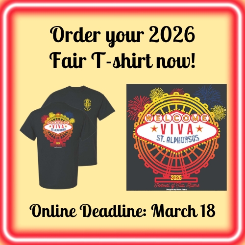 Order Your Fair Tshirts